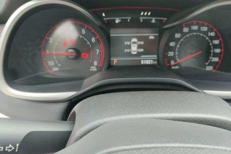 Used Chevrolet Monza 2019 RS 330T Automatic Comfort Edition China VI Standard Odometer Close Up