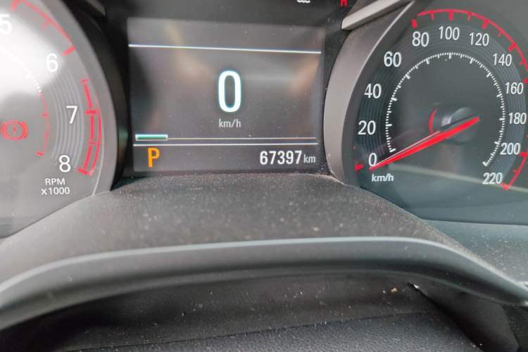 Used Chevrolet Monza 2019 RS 330T Automatic Comfort Edition China VI Standard Odometer Close Up
