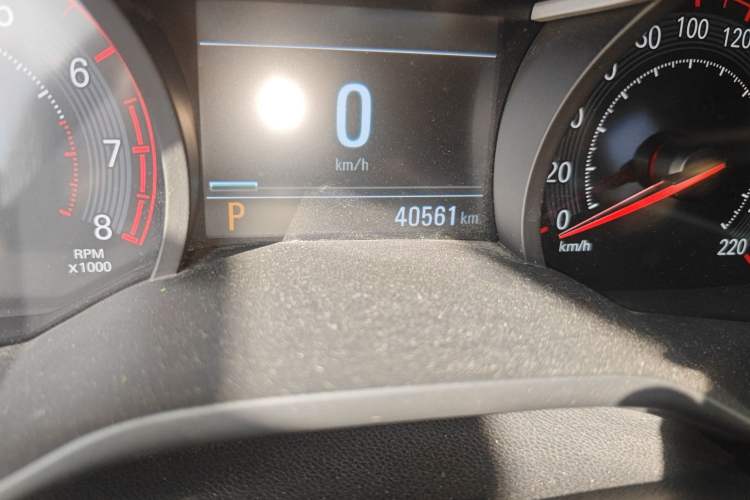 Used Chevrolet Monza 2019 RS 330T Automatic Comfort Edition China VI Standard Odometer Close Up