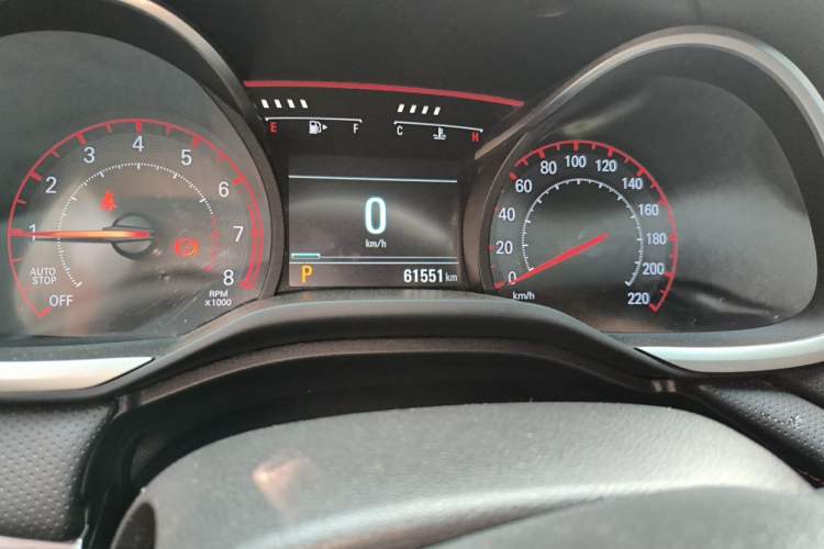 Used Chevrolet Monza 2019 RS 330T Automatic Comfort Edition China VI Standard Odometer Close Up