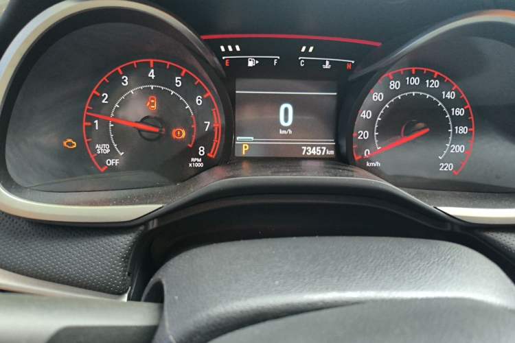Used Chevrolet Monza 2019 RS 330T Automatic Comfort Edition China VI Standard Odometer Close Up