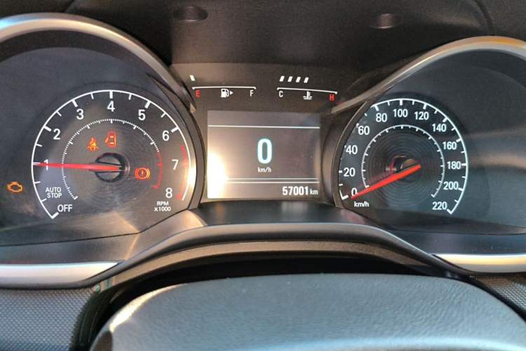 Used Chevrolet Monza 2019 Redline 320T Dual-Clutch Joyful Edition China VI Standard Odometer Close Up