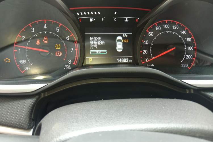 Used Chevrolet Monza 2019 RS 330T Automatic Comfort Edition China VI Standard Odometer Close Up
