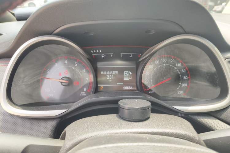 Used Chevrolet Monza 2019 RS 330T Automatic Comfort Edition China VI Standard Odometer Close Up