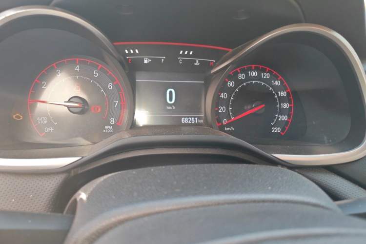 Used Chevrolet Monza 2019 RS 330T Automatic Comfort Edition China VI Standard Odometer Close Up