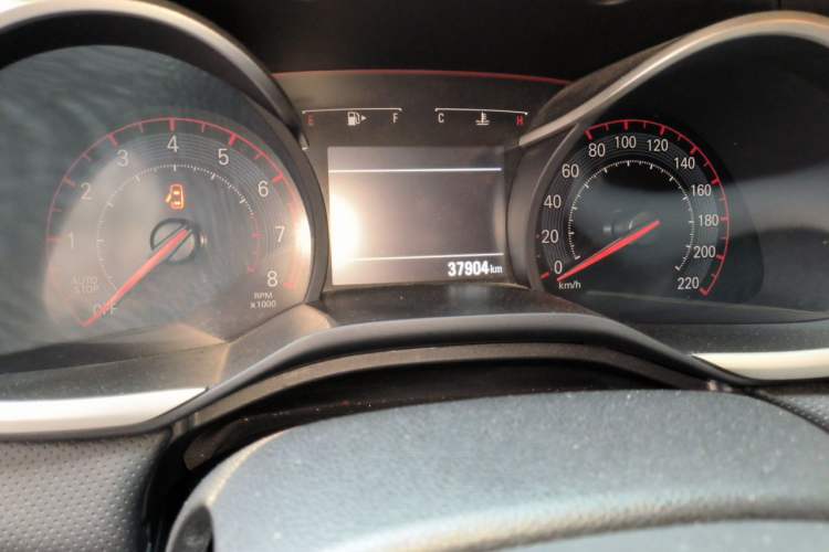 Used Chevrolet Monza 2019 RS 330T Automatic Comfort Edition China VI Standard Odometer Close Up