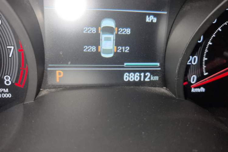Used Chevrolet Monza 2019 RS 330T Automatic Comfort Edition China VI Standard Odometer Close Up