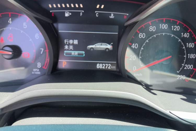 Used Chevrolet Monza 2019 RS 330T Automatic Comfort Edition China VI Standard Odometer Close Up