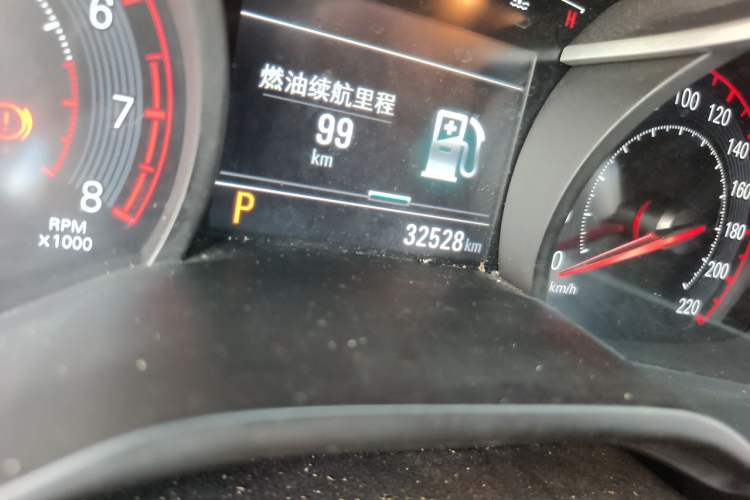 Used Chevrolet Monza 2019 RS 330T Automatic Comfort Edition China VI Standard Odometer Close Up