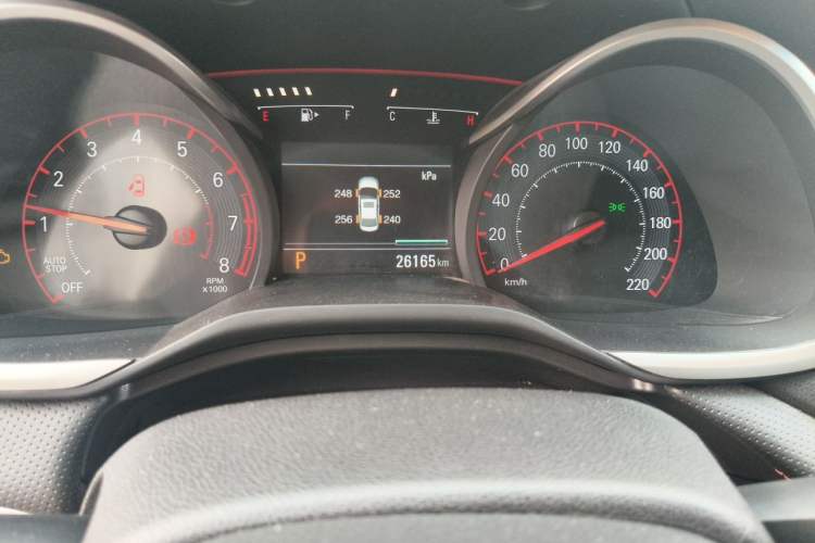 Used Chevrolet Monza 2019 RS 330T Automatic Comfort Edition China VI Standard Odometer Close Up