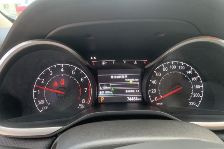 Used Chevrolet Monza 2019 Redline 320T Dual-Clutch Sporty Version China VI Standard Odometer Close Up