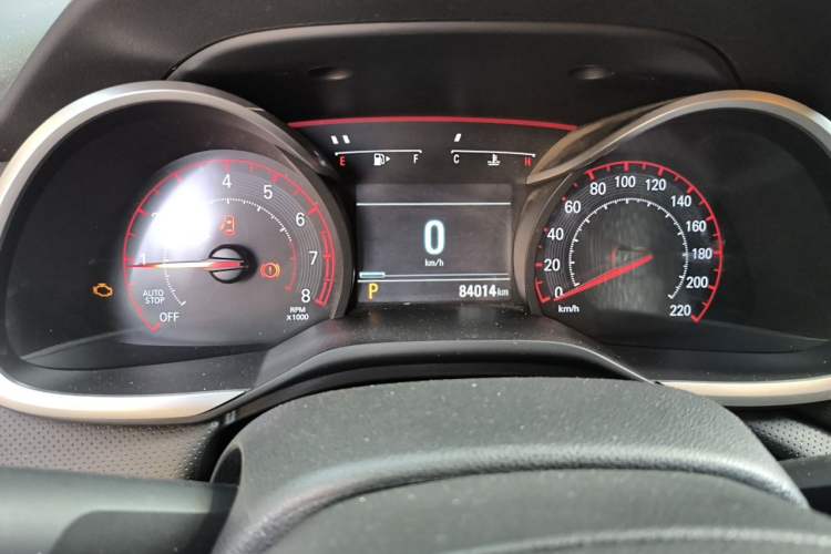 Used Chevrolet Monza 2019 RS 330T Automatic Comfort Edition China VI Standard Odometer Close Up