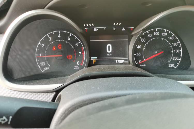Used Chevrolet Monza 2019 Redline 320T Dual-Clutch Joyful Edition China VI Standard Odometer Close Up