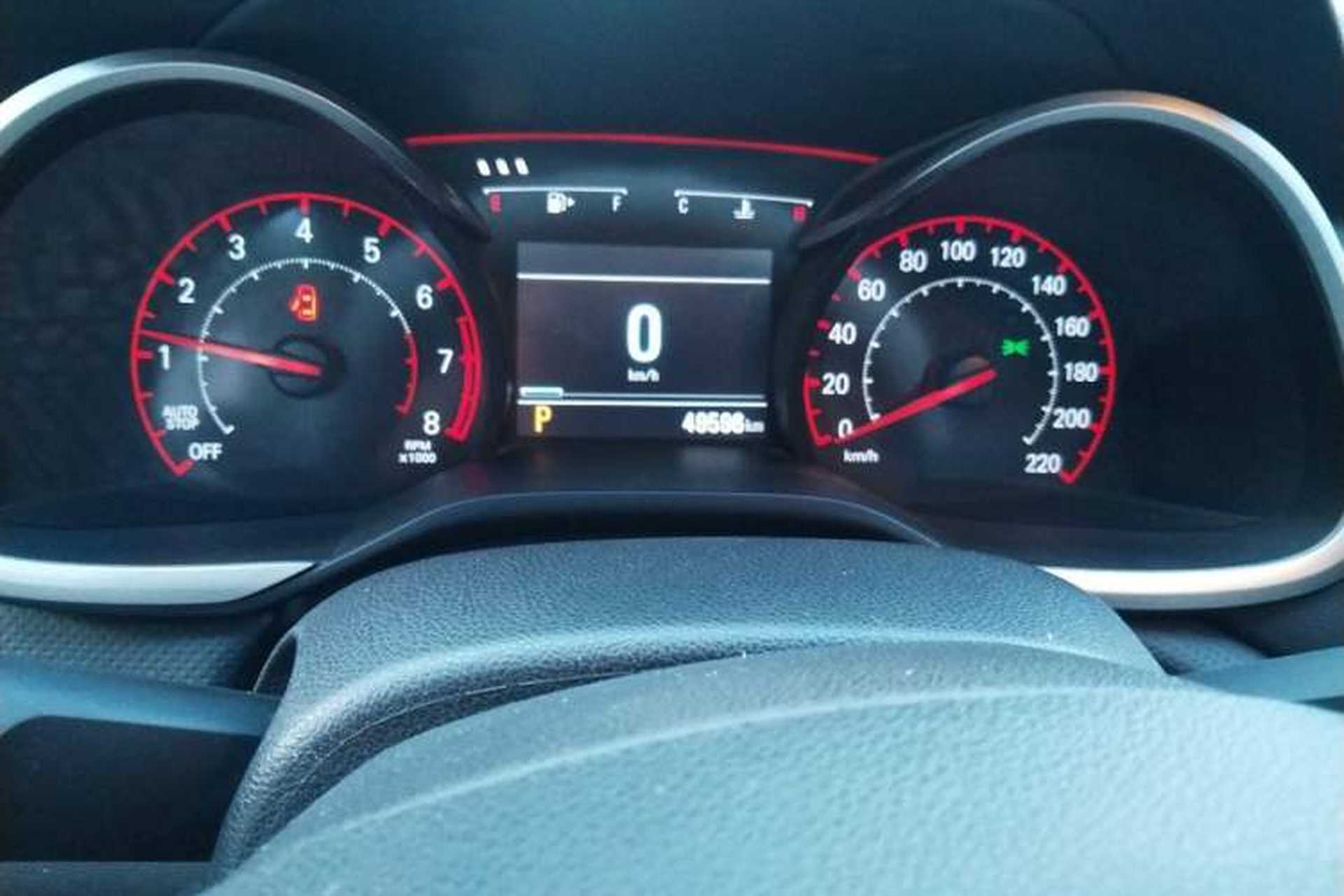Used Chevrolet Monza 2019 RS 330T Automatic Comfort Edition China VI Standard Odometer Close Up