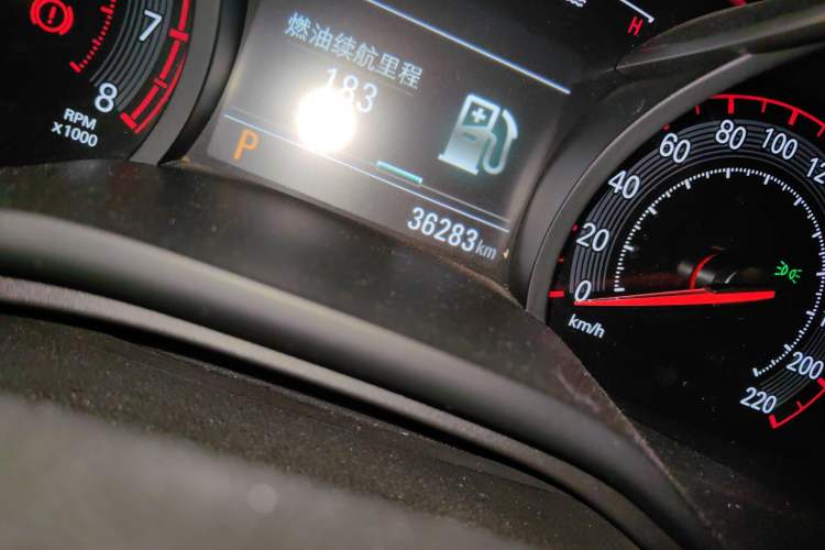 Used Chevrolet Monza 2019 RS 330T Automatic Comfort Edition China VI Standard Odometer Close Up