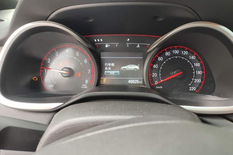 Used Chevrolet Monza 2019 RS 330T Automatic Comfort Edition China VI Standard Odometer Close Up