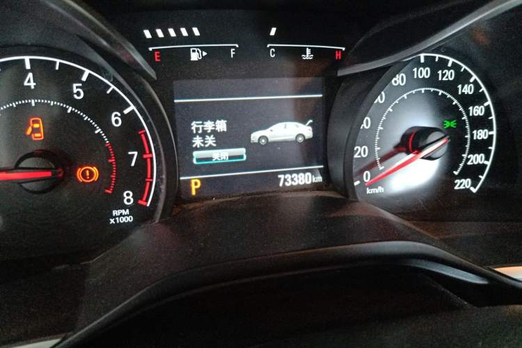 Used Chevrolet Monza 2019 Redline 320T Dual-Clutch Joyful Edition China VI Standard Odometer Close Up