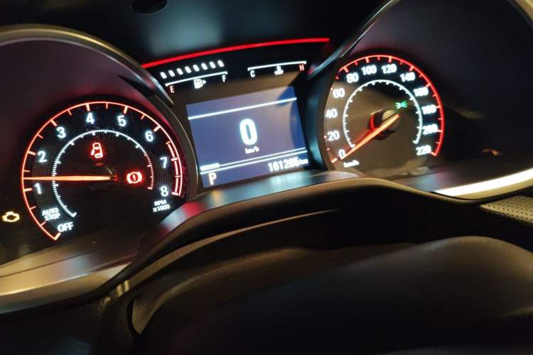 Used Chevrolet Monza 2019 RS 330T Automatic Sporty Edition China VI Standard Odometer Close Up