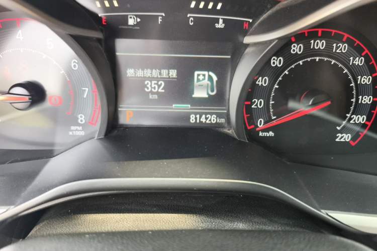 Used Chevrolet Monza 2019 RS 330T Automatic Comfort Edition China VI Standard Odometer Close Up