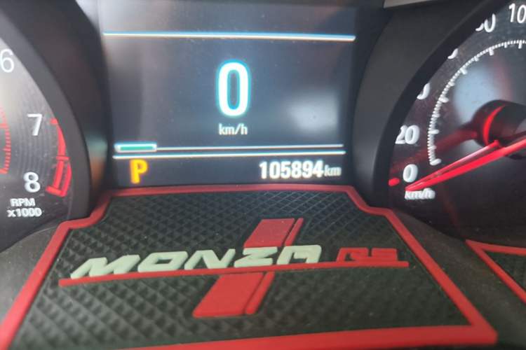 Used Chevrolet Monza 2019 RS 330T Automatic Comfort Edition China VI Standard Odometer Close Up