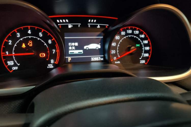 Used Chevrolet Monza 2019 RS 330T Automatic Comfort Edition China VI Standard Odometer Close Up