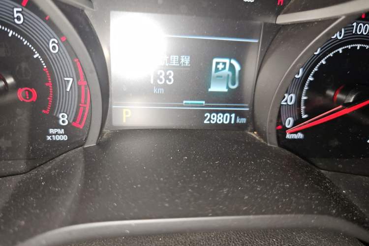 Used Chevrolet Monza 2019 RS 330T Automatic Comfort Edition China VI Standard Odometer Close Up