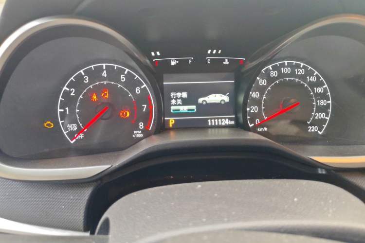 Used Chevrolet Monza 2019 Redline 320T Dual-Clutch Joyful Edition China VI Standard Odometer Close Up