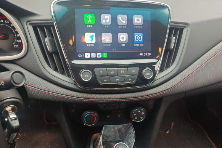 Used Chevrolet Monza 2020 Light Hybrid RS 330T Automatic Comfort Edition Audio And AC Panel