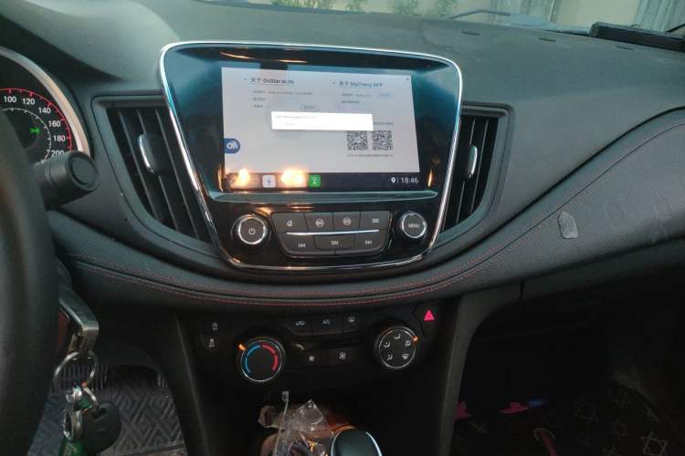 Used Chevrolet Monza 2020 Light Hybrid RS 330T Automatic Comfort Edition Audio And AC Panel