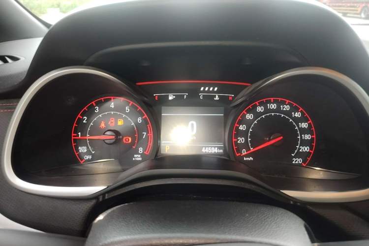 Used Chevrolet Monza 2020 Light Hybrid RS 330T Automatic Comfort Edition Instrument Cluster