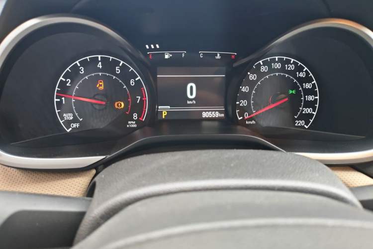Used Chevrolet Monza 2020 320 Automatic Enjoyment Edition Odometer Close Up