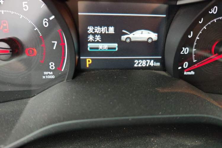 Used Chevrolet Monza 2020 320 Automatic Enjoyment Edition Odometer Close Up