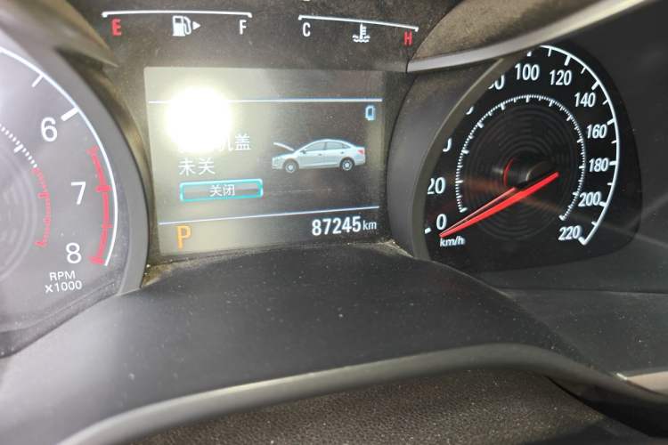 Used Chevrolet Monza 2020 320 Automatic Enjoyment Edition Odometer Close Up
