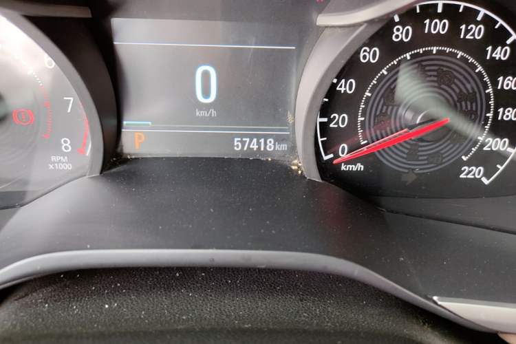 Used Chevrolet Monza 2020 320 Automatic Enjoyment Edition Odometer Close Up