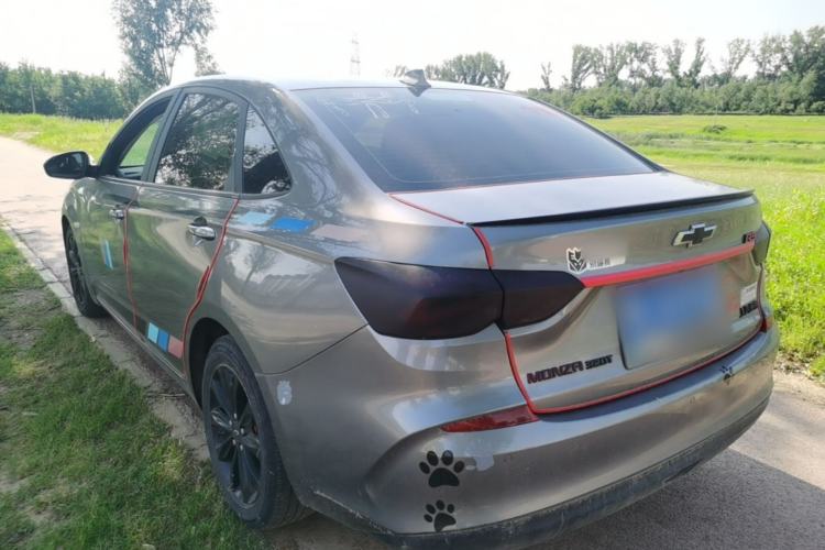 Used Chevrolet Monza 2020 Light Hybrid Redline 320T Dual-Clutch Thrilling Edition Rear Left 45 Deg