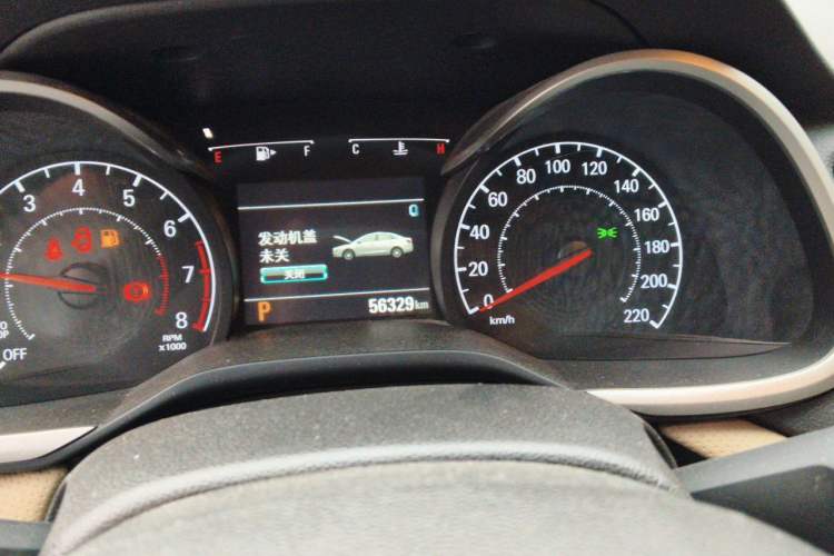 Used Chevrolet Monza 2020 320 Automatic Enjoyment Edition Odometer Close Up