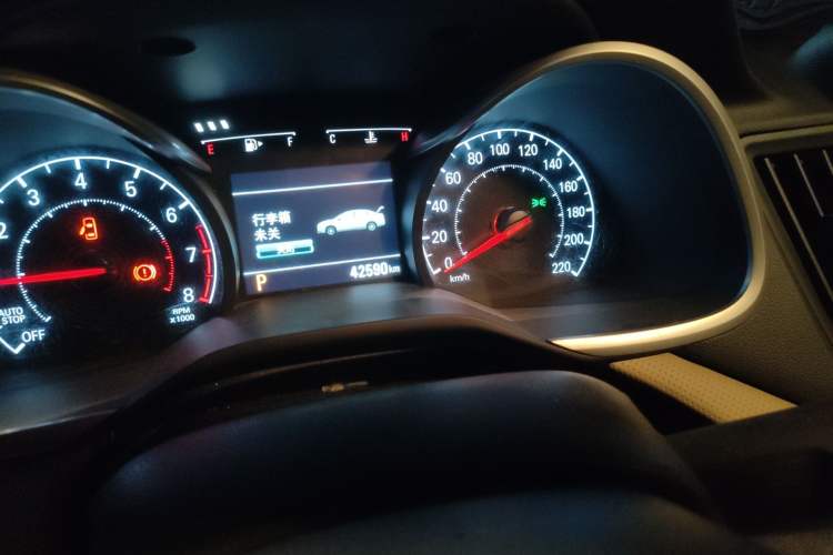 Used Chevrolet Monza 2020 320 Automatic Enjoyment Edition Odometer Close Up