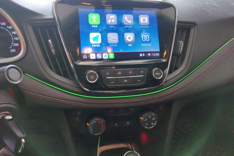 Used Chevrolet Monza 2020 Light Hybrid RS 330T Automatic Comfort Edition Audio And AC Panel