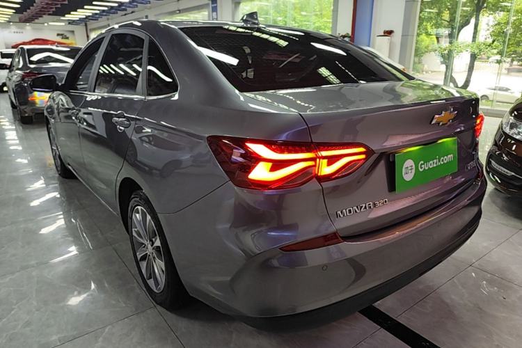 Used Chevrolet Monza 2020 320 Automatic Enjoyment Edition Rear Left 45 Deg