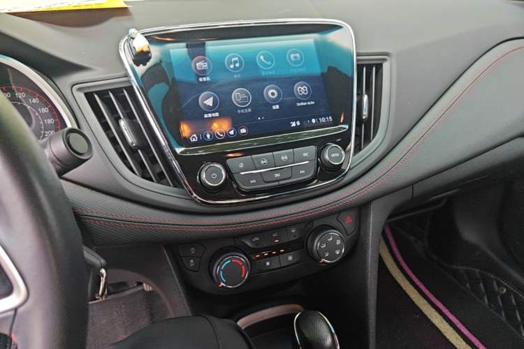 Used Chevrolet Monza 2020 Light Hybrid RS 330T Automatic Comfort Edition Audio And AC Panel