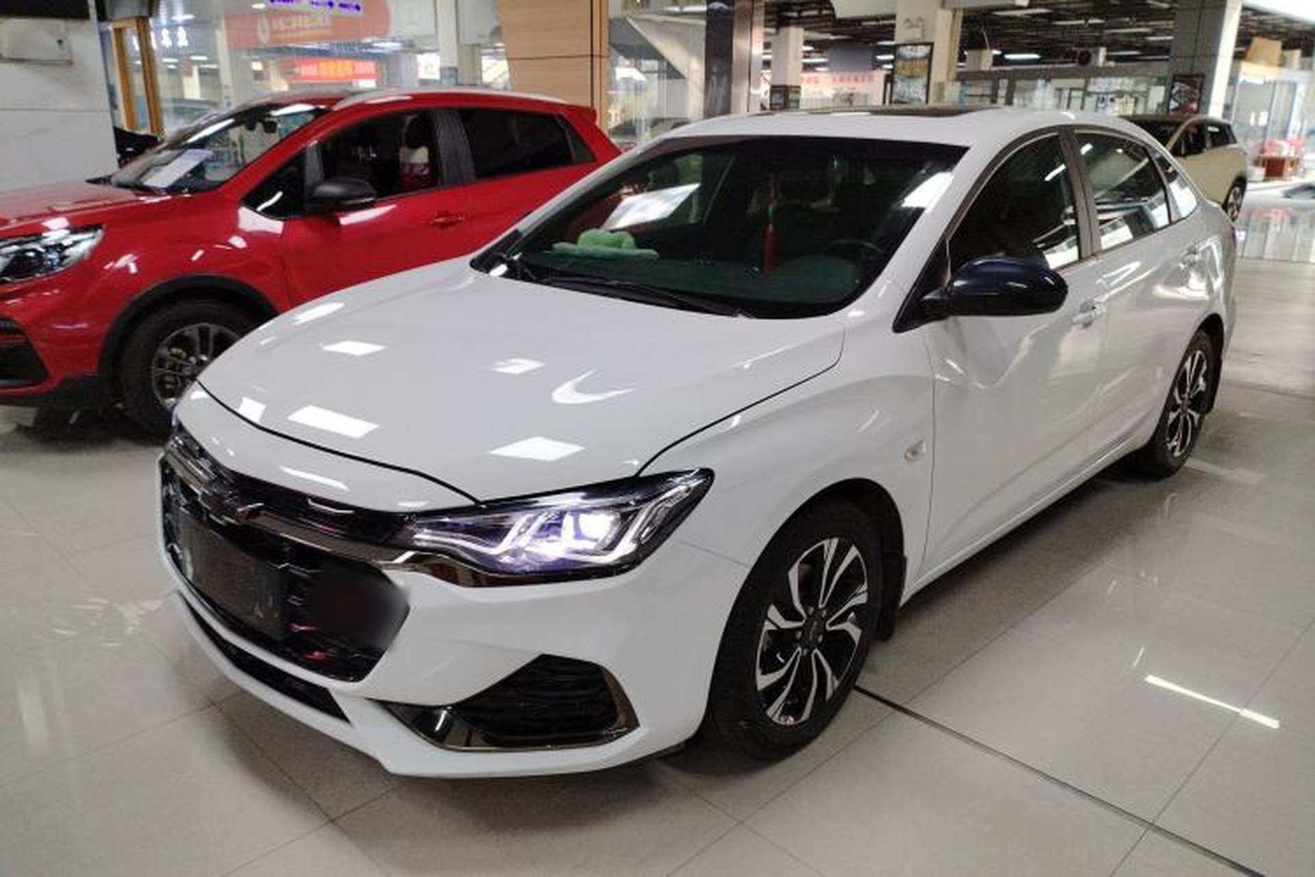 Used Chevrolet Monza 2020 Light Hybrid RS 330T Automatic Comfort Edition Front Left 45 Deg