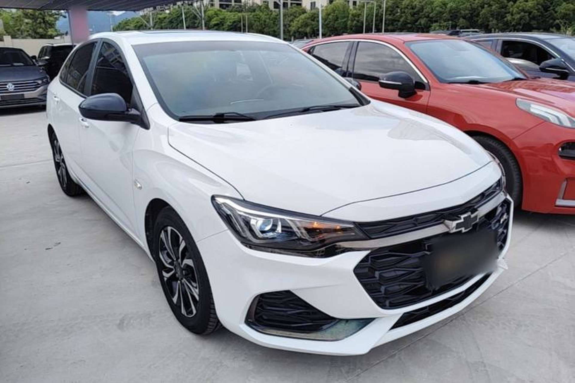 Used Chevrolet Monza 2020 Light Hybrid RS 330T Automatic Comfort Edition Front Right 45 Deg