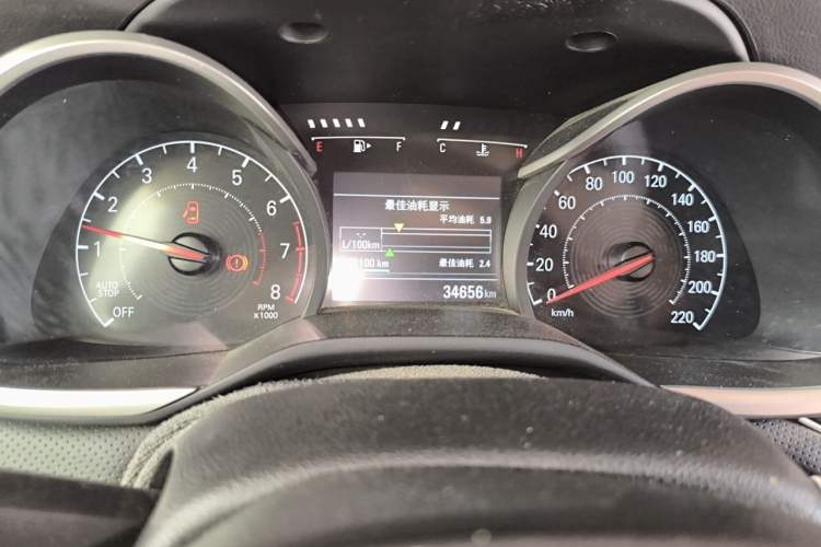 Used Chevrolet Monza 2020 Light Hybrid Redline 320T Dual-Clutch Thrilling Edition Instrument Cluster