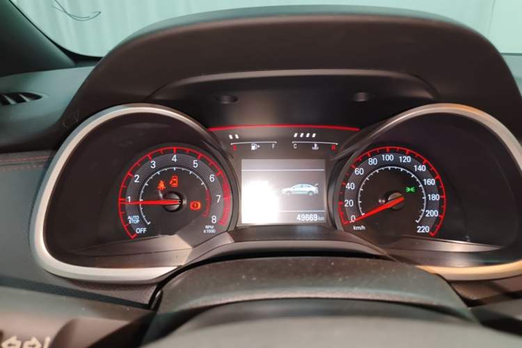 Used Chevrolet Monza 2020 Light Hybrid RS 330T Automatic Comfort Edition Instrument Cluster