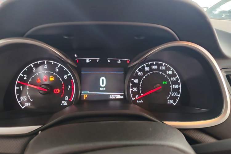 Used Chevrolet Monza 2020 Light Hybrid Redline 320T Dual-Clutch Joyful Edition Instrument Cluster