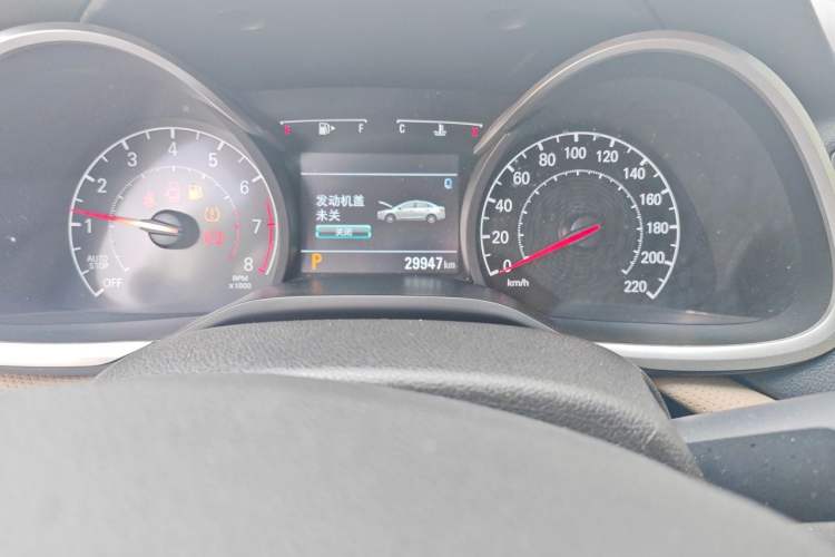 Used Chevrolet Monza 2020 320 Automatic Enjoyment Edition Odometer Close Up
