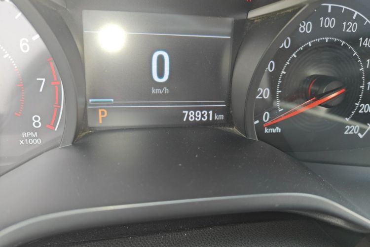 Used Chevrolet Monza 2020 320 Automatic Enjoyment Edition Odometer Close Up