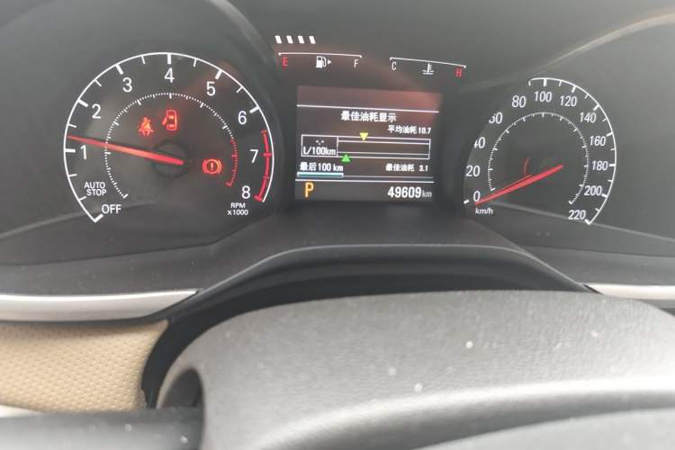 Used Chevrolet Monza 2020 320 Automatic Enjoyment Edition Odometer Close Up