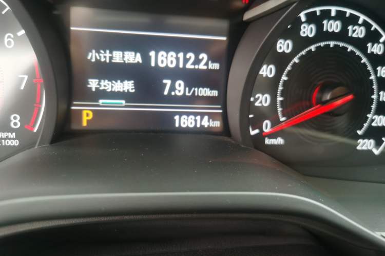 Used Chevrolet Monza 2020 320 Automatic Enjoyment Edition Odometer Close Up