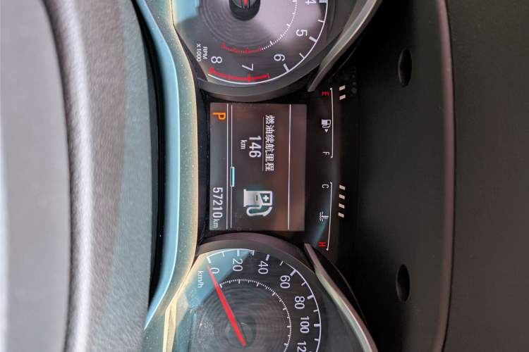 Used Chevrolet Monza 2020 320 Automatic Enjoyment Edition Odometer Close Up